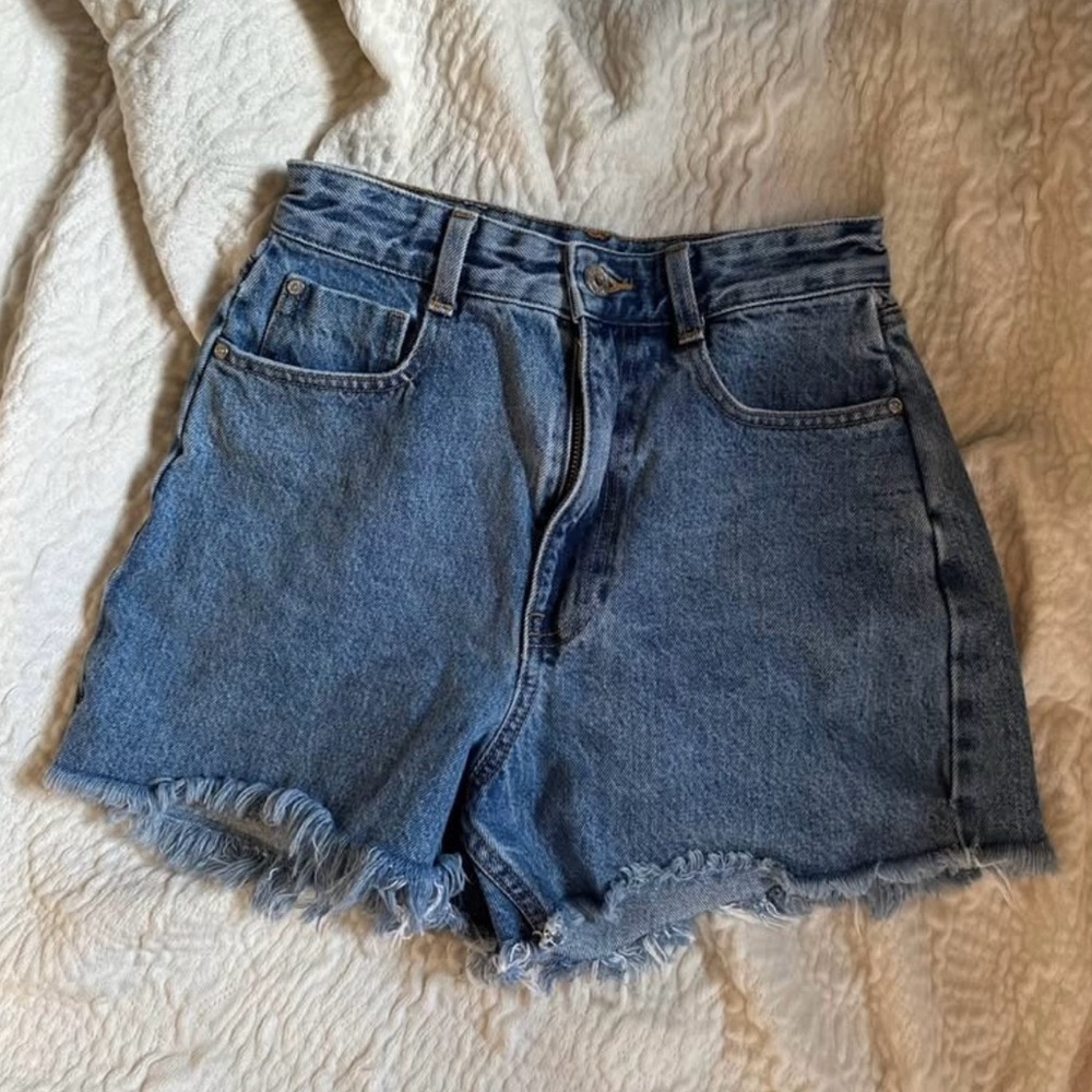 Zara mom shorts